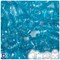 BeadTin Turquoise Transparent Pet Parade Plastic Pony Beads (2oz)